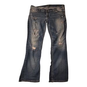 Silvers Aiko Vintage Blue Flare Jeans